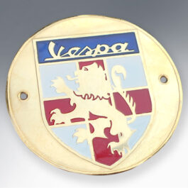 ESCUDO METALICO VESPA ST JORGE