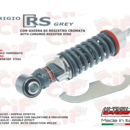 AMORTIGUADOR DEL CARBONE REG 75/125 GRIS OSCURO