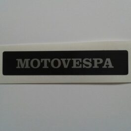 ADHESIVO MOTOVESPA NARIZ PK-S NEGRO